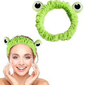 💚 FROG MAKEUP SCRUNCHIE 💚